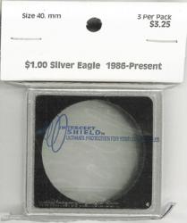 Intercept Shield 2X2 Holders 40mm (Bust Dollars, Silver Eagles)
