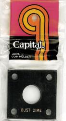 Capital Holder - Bust Dime, 2x2