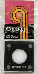 Capital Holder - Barber Quarter, 2x2
