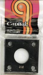 Capital Holder - Twenty Cent, 2x2