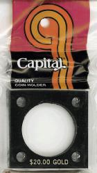 Capital Holder - $20 Gold, 2x2