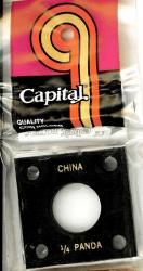 Capital Holder - 1/4 oz. Panda, 2x2