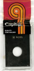 Capital Holder - 3c Nickel, 2x3