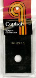 Capital Holder - Small Gold Dollar, 2x3