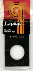 Capital Holder - $10 Gold, 2x3
