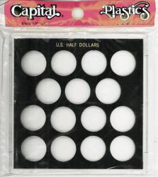 Capital Holder - U.S. Half Dollars Galaxy (15 Holes, No Dates)