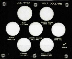 Capital Holder - U.S. Type Half Dollars