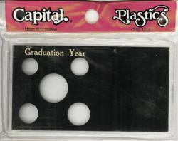 Capital Holder - Graduation Year (Cent through Half), Meteor