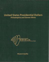 Dansco Album #7184 for Presidential Dollars P & D Mints 2007-2016 - JP's  Corner