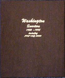 Dansco Album 8140: Washington Quarters w/ Proofs, 1932-1998