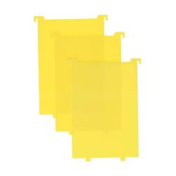 BCW Comic Book Bin Extra Partitions (3-Pack) -- Yellow