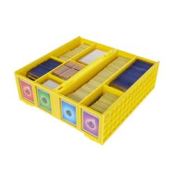 BCW Collectible Card Bin -- 3200 Count -- Yellow