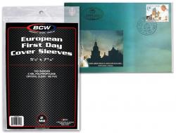 BCW Continental Postcard Sleeves, 100 Piece