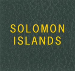 Scott Specialty Series Green Binder Label: Solomon Islands