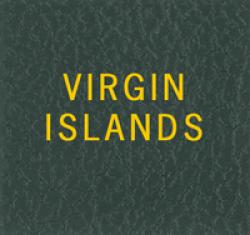 Scott Specialty Series Green Binder Label: Virgin Islands